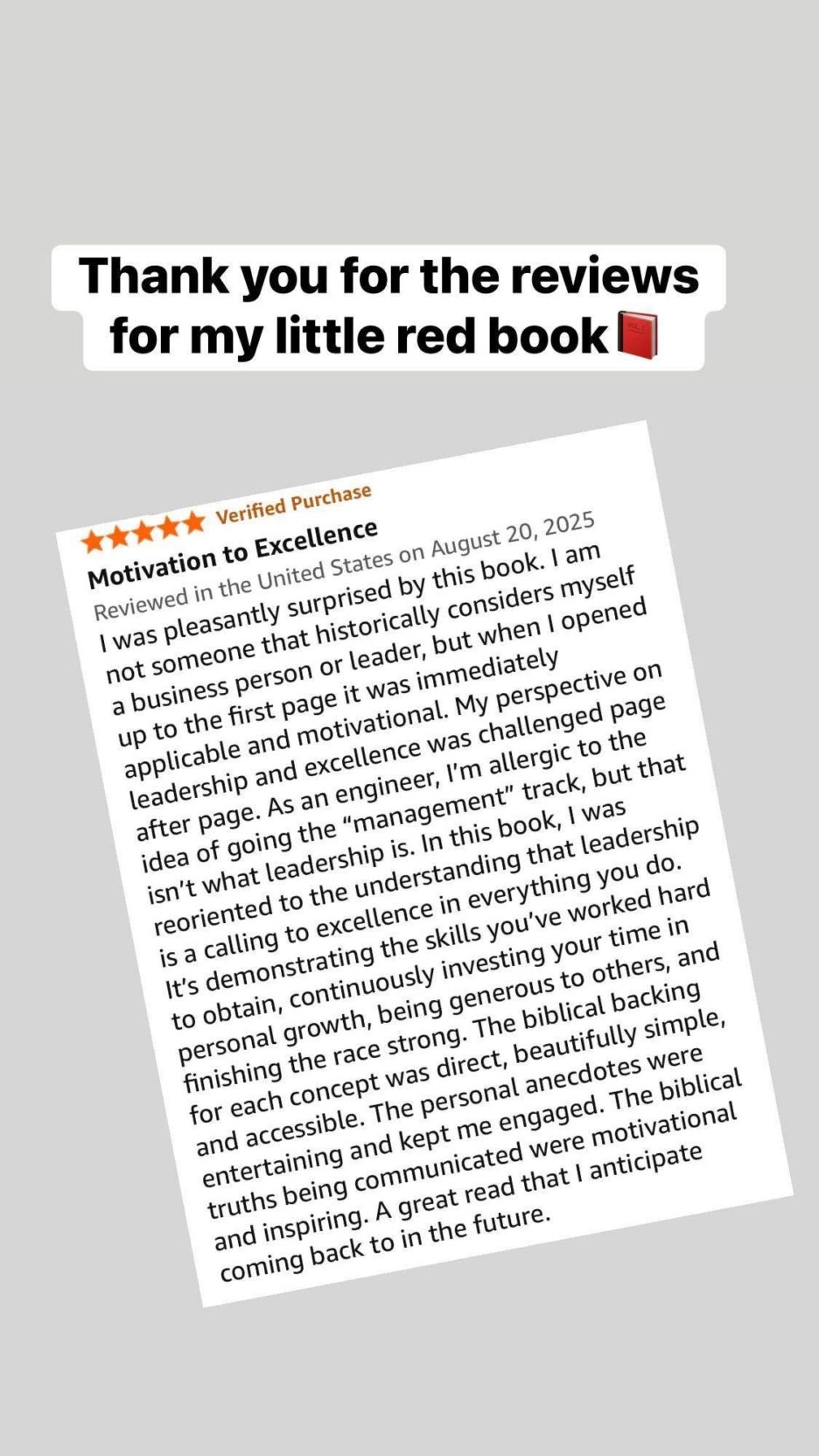 Thank you for the book reviews!