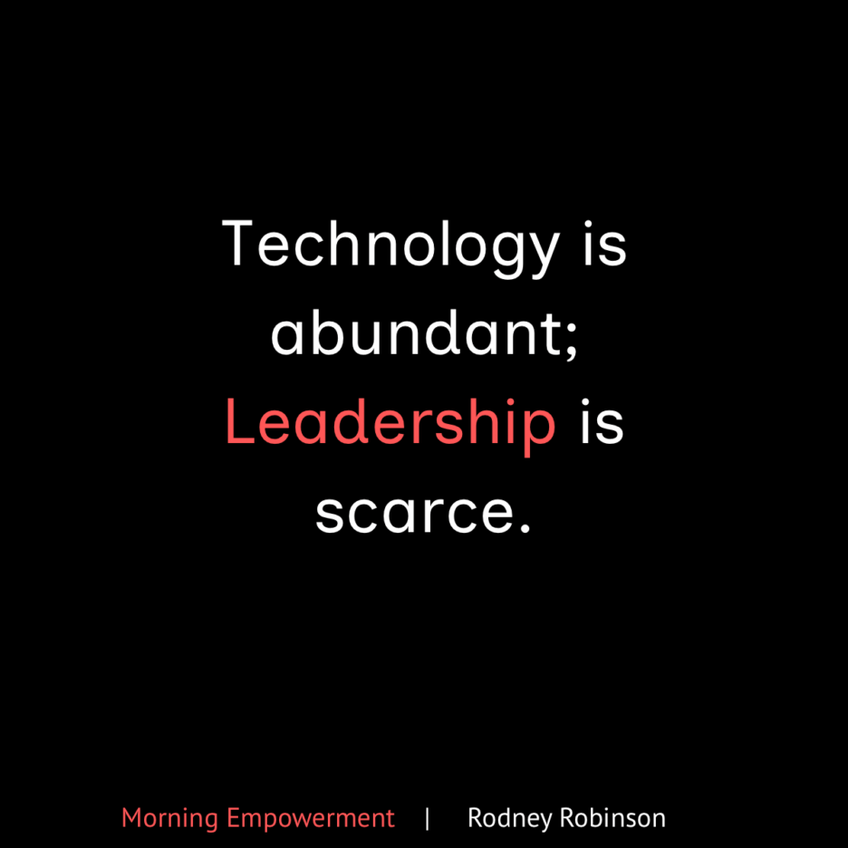 Leadership Is Scarce