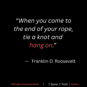 Monday Empowerment: The Journey To Breakthrough Is Hard…But Stick With It